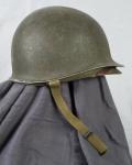 WWII US M1 Helmet Fixed Bale Complete