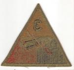 WWII 3rd Armored Division Green Back Patch
