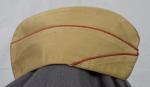 WWII Khaki Artillery Enlisted Garrison Cap 7 1/4