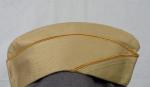 WWII Khaki Ordnance Enlisted Garrison Cap 7 1/8