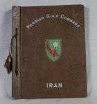 Persian Gulf Command Iran Scrapbook Photo Album