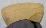 WWII Khaki Cavalry Enlisted Garrison Cap 7 1/8