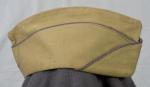 WWII Khaki AAF Garrison Cap 7 1/8