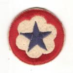 WWII Army Service Forces Patch Felt