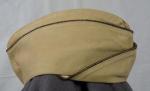 WWII Khaki Officer's Garrison Cap Hat 6 7/8