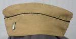 WWII Khaki Officer's Garrison Cap Hat 7