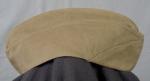 WWII USMC Marine OS Khaki Cap Hat Named