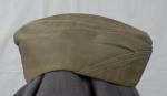 WWII USN Navy Grey Garrison Cap
