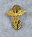 WWII Medical Officer Collar Insignia Amcraft