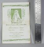 WWII Christmas Menu 98th Division Camp Rucker 1943