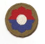 WWII 9th Infantry Division Patch German Made