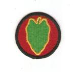 WWII 24th Infantry Division Patch Theater Made