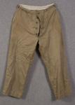 WWII era US Army Khaki Dress Trousers Button Fly