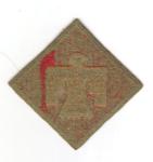 WWII 45th Division Green Back Patch