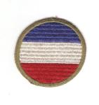 WWII Patch Army Ground Forces Ribbed