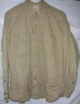 WWII Khaki Officers Sanforized Shirt