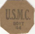 WWII USMC Boyt Cloth Section