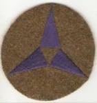 WWII 3rd Corps Patch Felt
